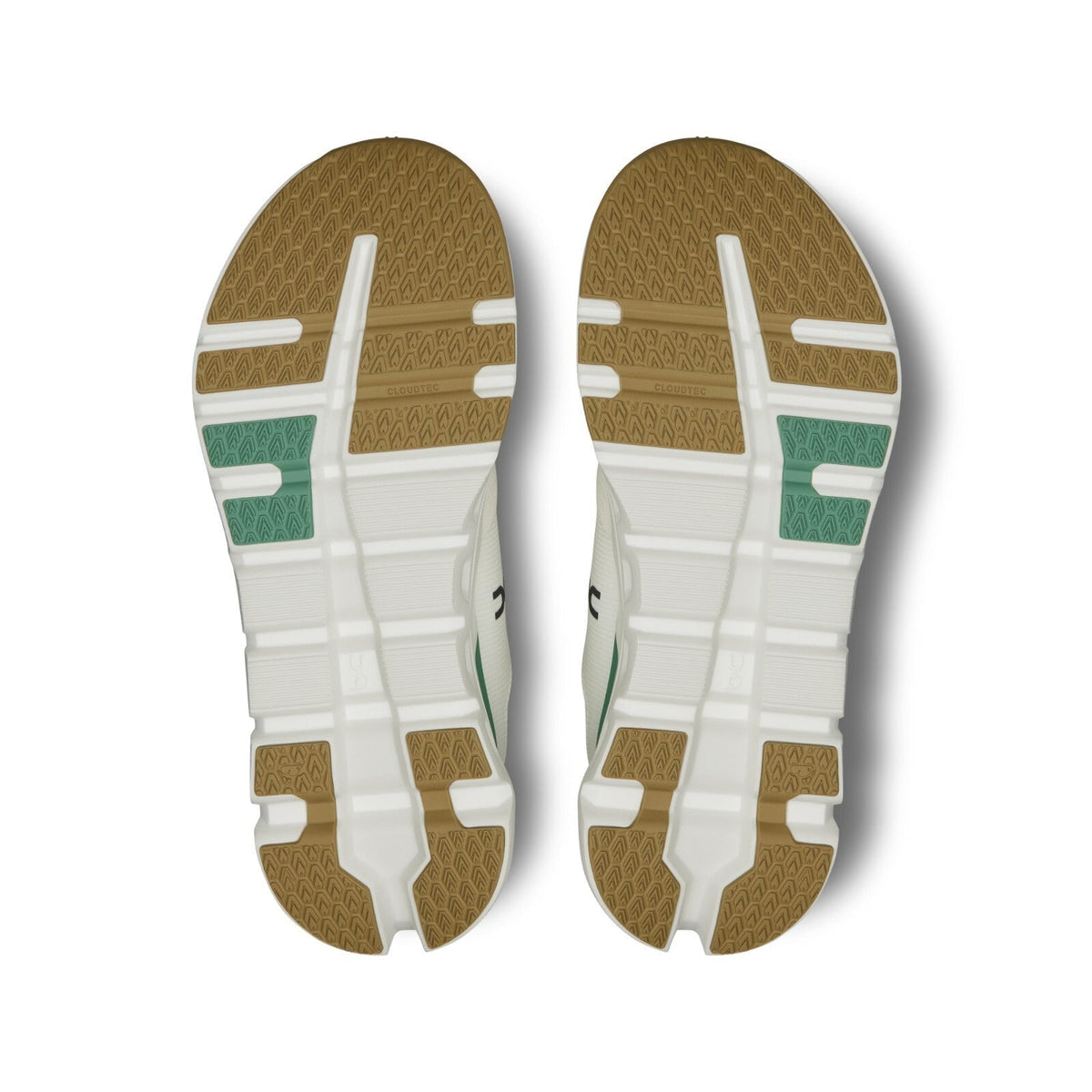 On Mens Cloudrunner 2- White/Green (3ME10144433)
