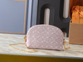 Louis Vuitton Blush Pink Monogram Chain Crossbody Pouch