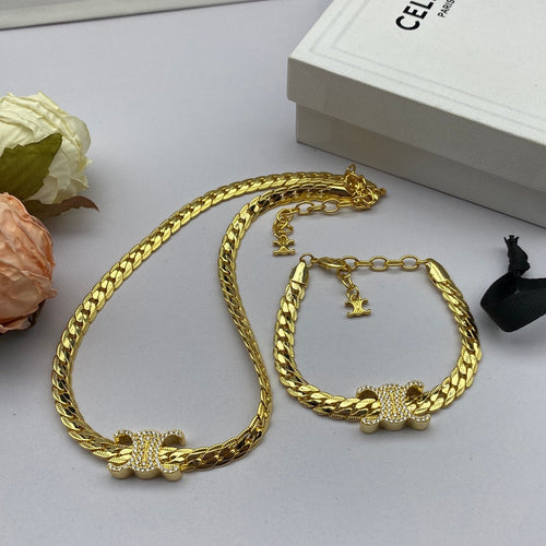 18K Celine Chain Necklace